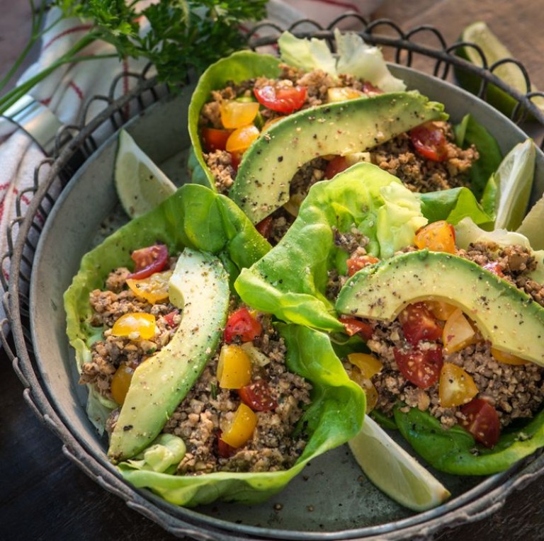 Walnut Mushroom Vegan Taco
