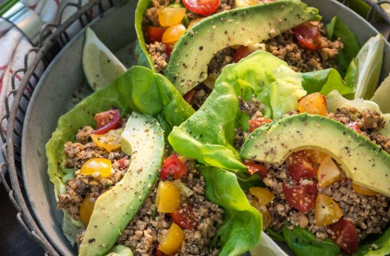 Walnut Mushroom Vegan Taco