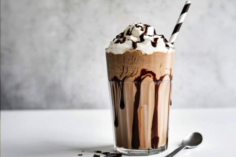 DIY Mocha Frappé Recipe