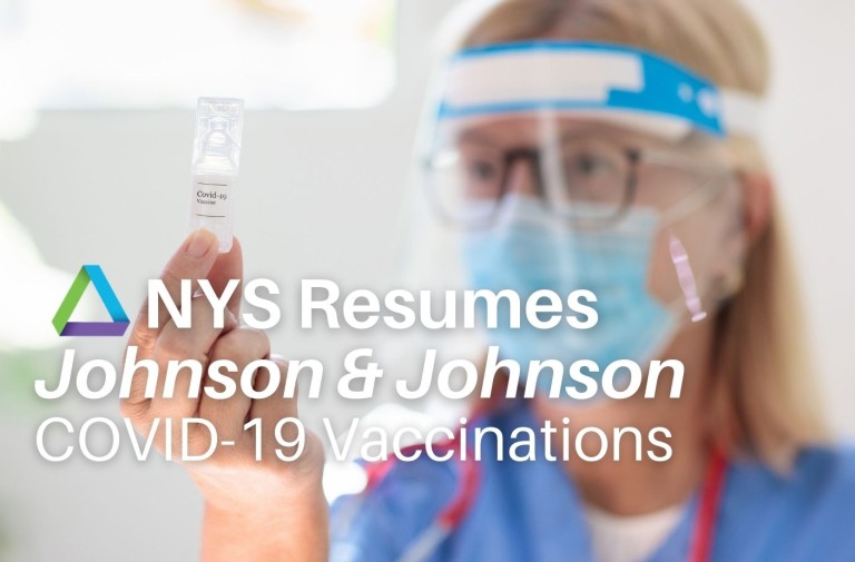 NYS Resumes Johnson & Johnson/ Janssen COVID-19 Vaccinations