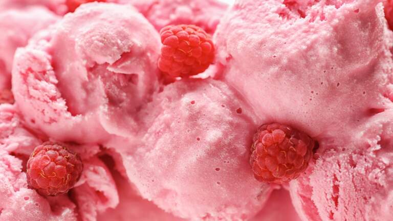 Raspberry Cheesecake "Ice Cream"
