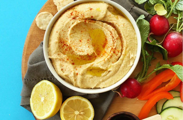 Easy 5-Minute Microwave Hummus