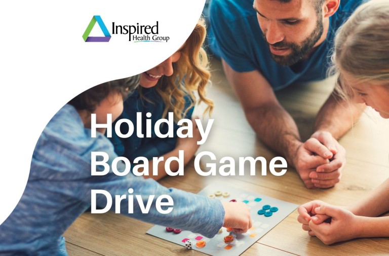 Holiday Toy & Board Game Drive at Inspired Health Group